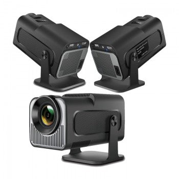 HY320 4K Smart Android Projector | WiFi 6 + Bluetooth 5.0 | Auto Keystone | 180 Inch Display