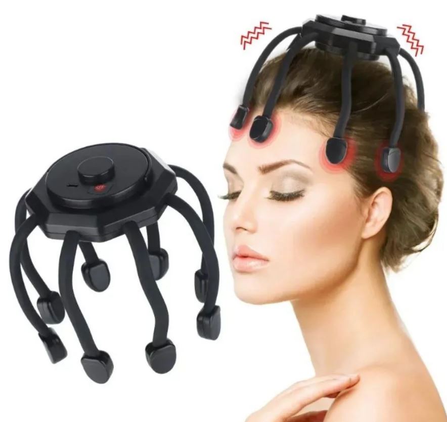 Electric Head Massager Octopus