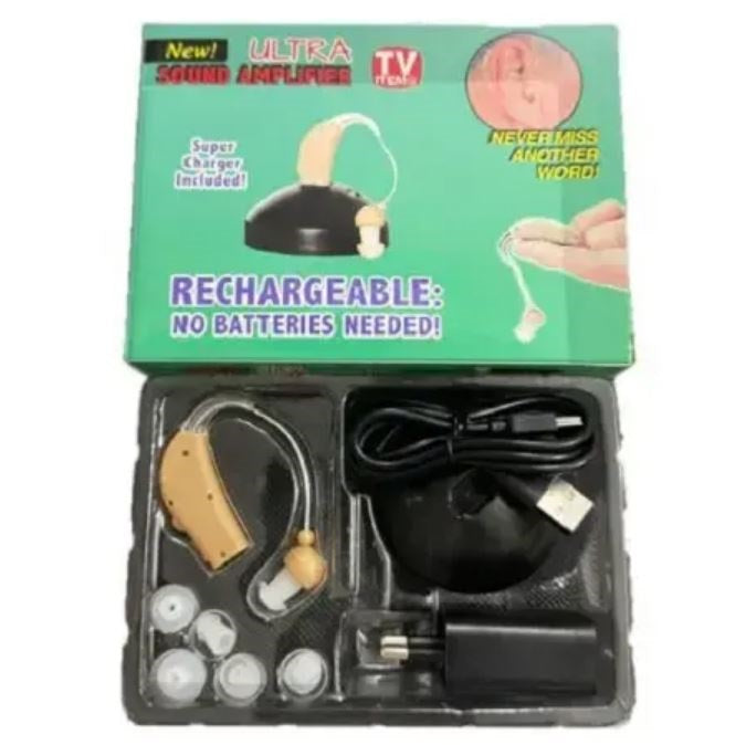 Rechargeable Mini Hearing Aids Sound Amplifier Wireless In Ear Hearing Device
