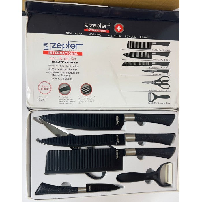 Zepter 6pcs Kitchen Knife Set